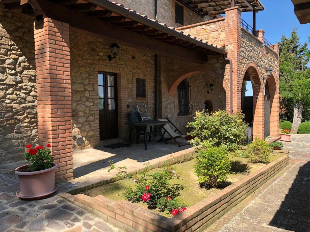 Agriturismo Casale Giulia Volterra Eksteriør billede